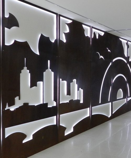 laser cut screen
